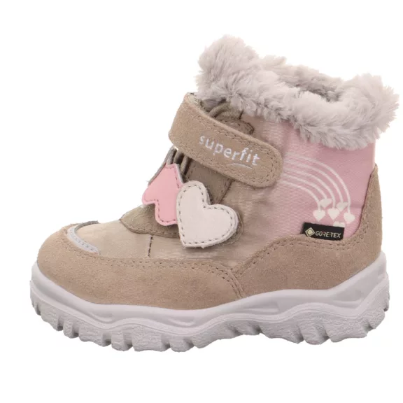 Superfit Husky téli bundás csizma bézs szives Superfit Husky téli bundás csizma bézs szives