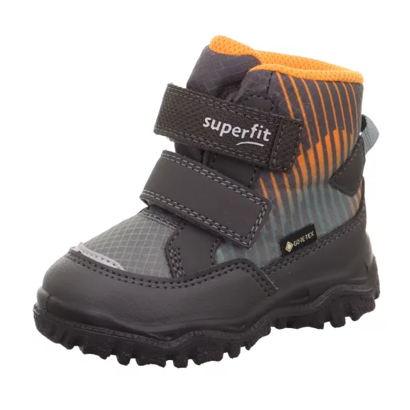 Superfit Husky téli bundás csizma szürke-narancs Superfit Husky téli bundás csizma szürke-narancs