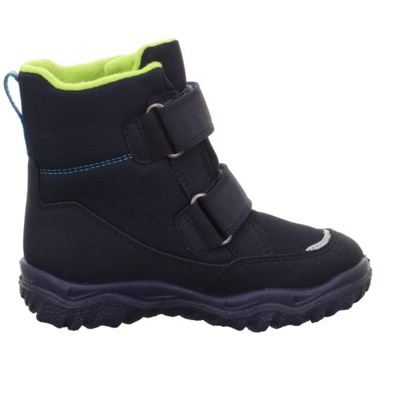 Husky Superfit téli bundás kisfiú csizma sötétkék-sárga Husky Superfit téli bundás kisfiú csizma sötétkék-sárga