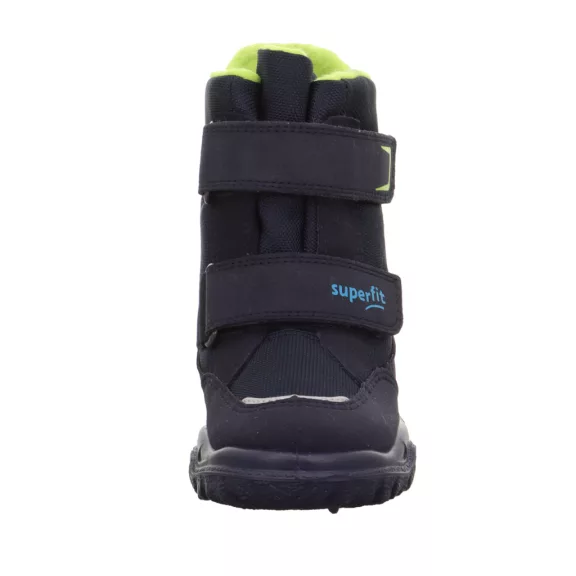 Husky Superfit téli bundás kisfiú csizma sötétkék-sárga Husky Superfit téli bundás kisfiú csizma sötétkék-sárga