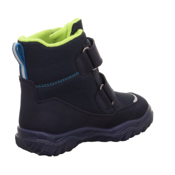 Husky Superfit téli bundás kisfiú csizma sötétkék-sárga Husky Superfit téli bundás kisfiú csizma sötétkék-sárga