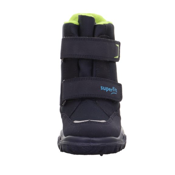 Husky Superfit téli bundás kisfiú csizma sötétkék-sárga Husky Superfit téli bundás kisfiú csizma sötétkék-sárga