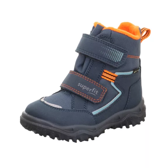 Superfit Husky téli bundás csizma türkiz-narancs Superfit Husky téli bundás csizma türkiz-narancs