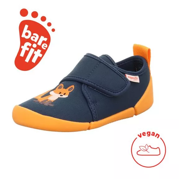 Superfit Venti barefoot benti cipő rókás Superfit Venti barefoot benti cipő rókás