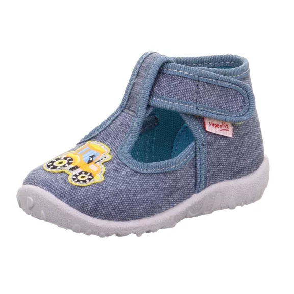 Superfit Spotty benti cipő sárga traktor Superfit Spotty benti cipő sárga traktor