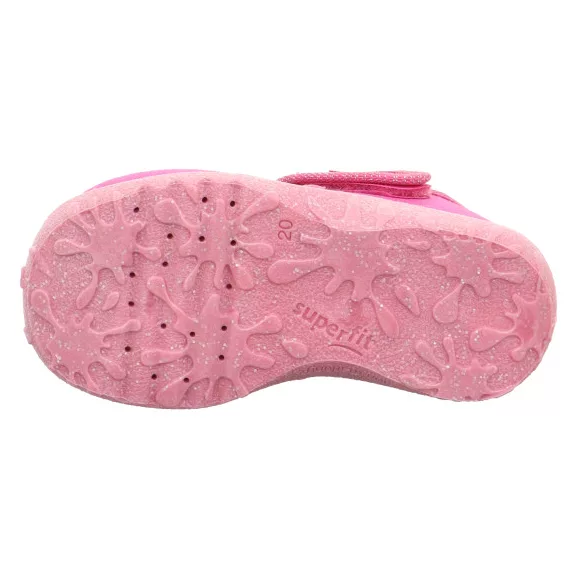 Superfit Spotty benti cipő hópárduc pink Superfit Spotty benti cipő hópárduc pink