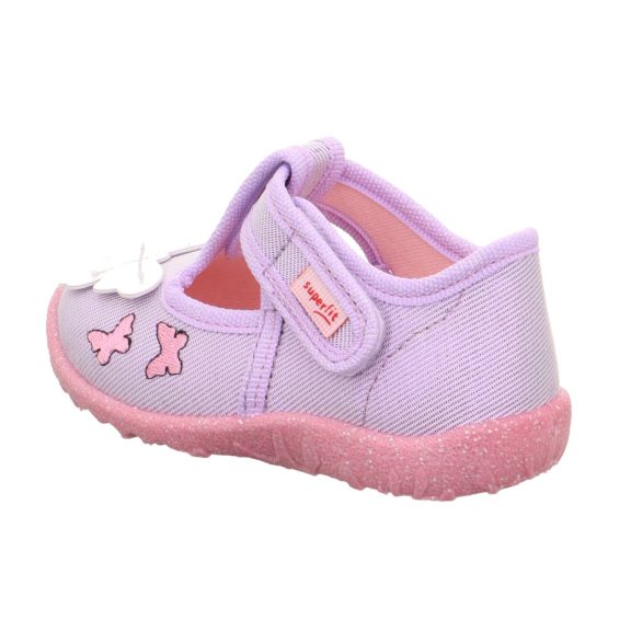 Superfit Spotty benti cipő lepkés lila Superfit Spotty benti cipő lepkés lila
