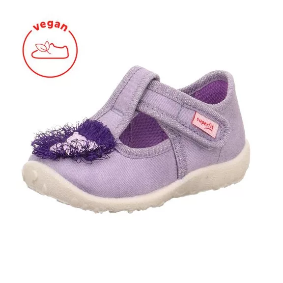 Superfit Spotty benti cipő sünis lila Superfit Spotty benti cipő sünis lila