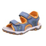 Kék focis fiú Superfit Mike3 szandál