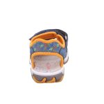 Kék focis fiú Superfit Mike3 szandál