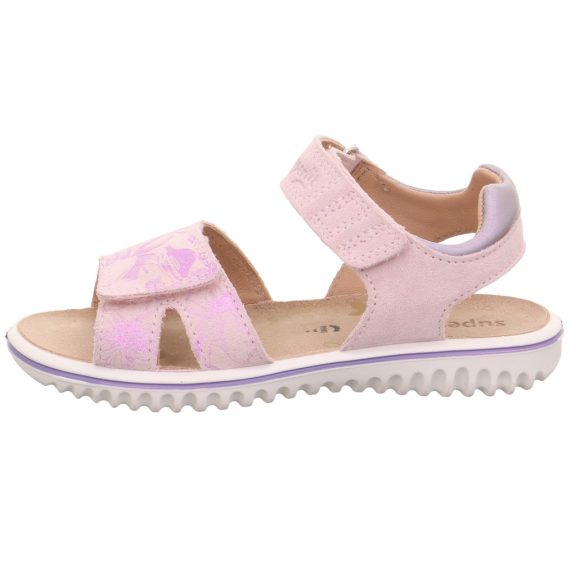 Superfit Sparkle lány szandál puha talpbetéttel púder-lila színben Superfit Sparkle lány szandál puha talpbetéttel púder-lila színben