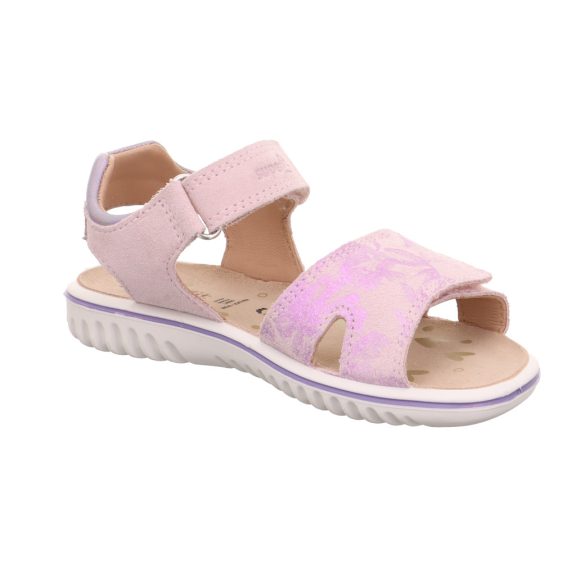 Superfit Sparkle lány szandál puha talpbetéttel púder-lila színben Superfit Sparkle lány szandál puha talpbetéttel púder-lila színben