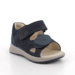 Primigi első lépés szandál sötétkék alapon majmos rátéttel