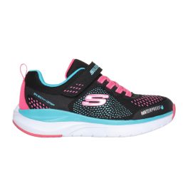   Skechers Ultra Groove vízálló gyerek sportcipő fekete-pink