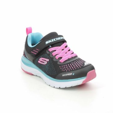   Skechers Ultra Groove vízálló gyerek sportcipő fekete-pink