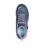 Skechers Ultra Groove vízálló gyerek sportcipő szürke-lila