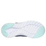 Skechers Ultra Groove vízálló gyerek sportcipő szürke-lila