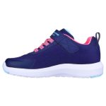 Skechers Dinamic Tread vízálló gyerek cipő liláskék-pink