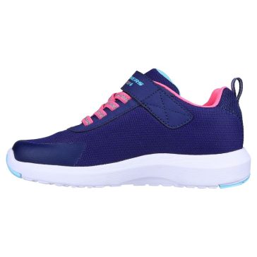 Skechers Dinamic Tread vízálló gyerek cipő liláskék-pink