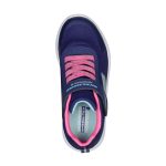Skechers Dinamic Tread vízálló gyerek cipő liláskék-pink