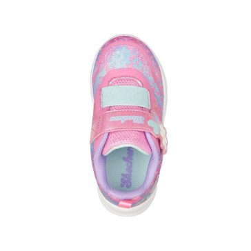Skechers Dancing Daisys tavaszi gyerekcipő rózsaszín