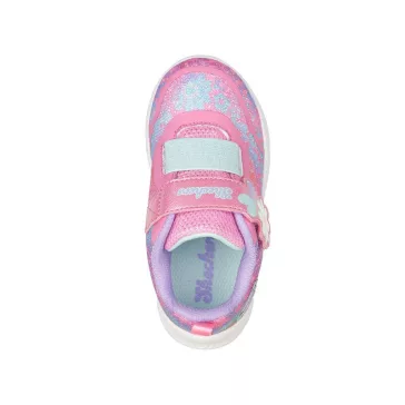Skechers Dancing Daisys tavaszi gyerekcipő rózsaszín