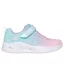 Skechers gyerek cipő Sola Glow türkiz-rózsaszín