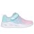 Skechers gyerek cipő Sola Glow türkiz-rózsaszín