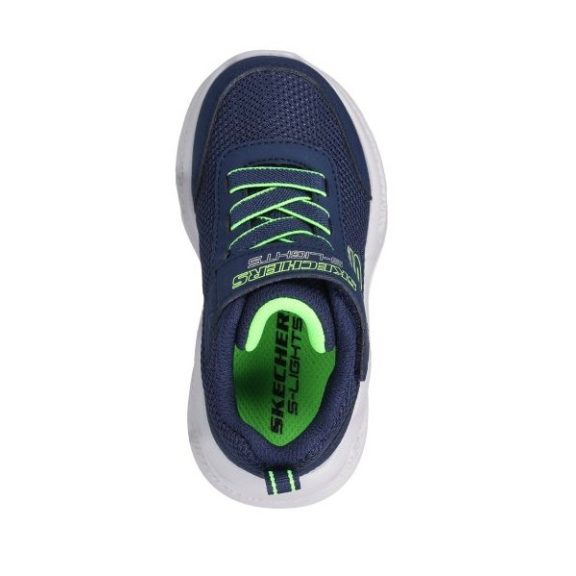 Skechers Meteor Lights villogó sportcipő kék