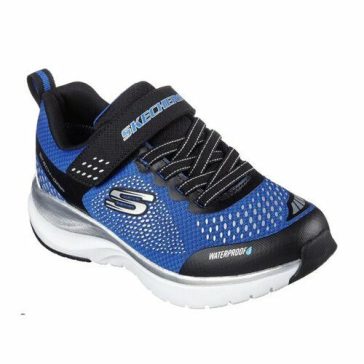   Skechers Ultra Groove vízálló gyerek sportcipő fekete-kék