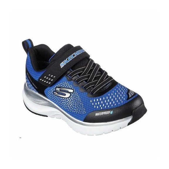 Skechers Ultra Groove vízálló gyerek sportcipő fekete-kék