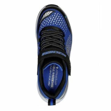   Skechers Ultra Groove vízálló gyerek sportcipő fekete-kék