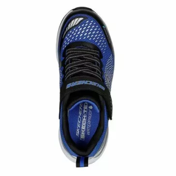   Skechers Ultra Groove vízálló gyerek sportcipő fekete-kék