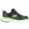 Skechers Ultra Groove vízálló gyerek sportcipő fekete-neonzöld