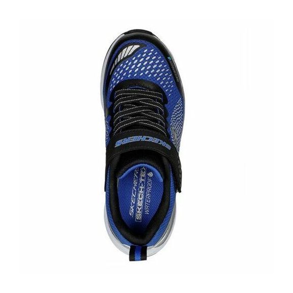 Skechers kisfiú vízálló cipő ultra groove királykék-fekete