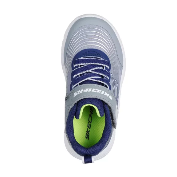 Skechers gyerek cipő Microspec Advance ezüst-kék Skechers gyerek cipő Microspec Advance ezüst-kék