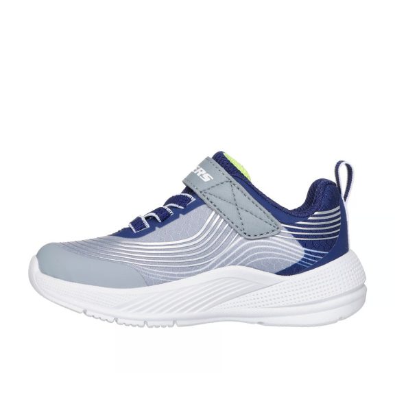 Skechers gyerek cipő Microspec Advance ezüst-kék