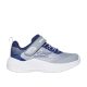 Skechers gyerek cipő Microspec Advance ezüst-kék