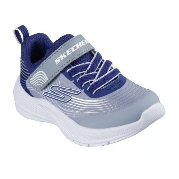 Skechers gyerek cipő Microspec Advance ezüst-kék