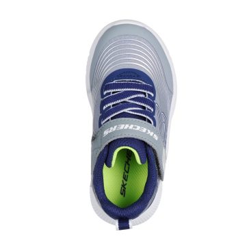 Skechers gyerek cipő Microspec Advance ezüst-kék