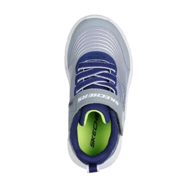 Skechers gyerek cipő Microspec Advance ezüst-kék