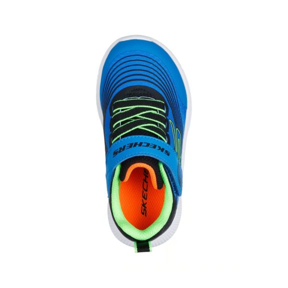 Skechers Microspec Advance sportcipő kék-lime