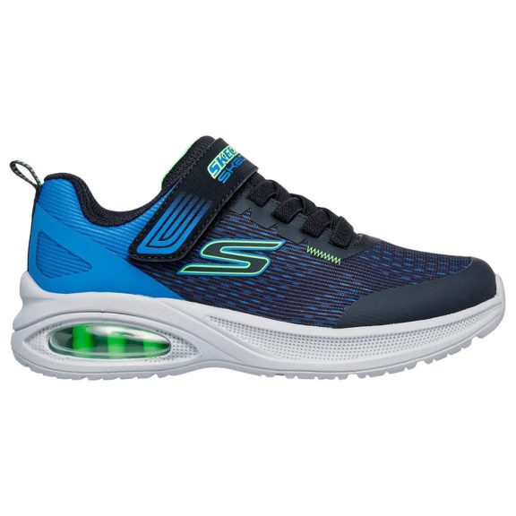 Skechers gyerek cipő Microspec Max Advance kék-lime Skechers gyerek cipő Microspec Max Advance kék-lime