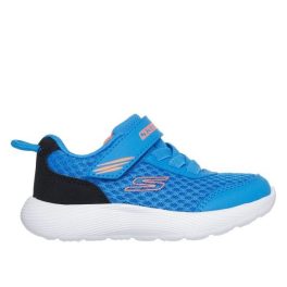 Skechers Dina-lite kisfiú sportcipő királykék-fekete színben