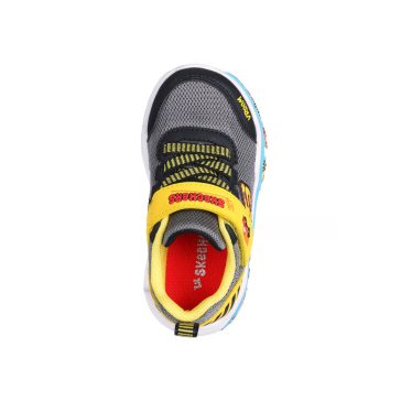 Skechers gyerek cipő Play Scene szürke-sárga