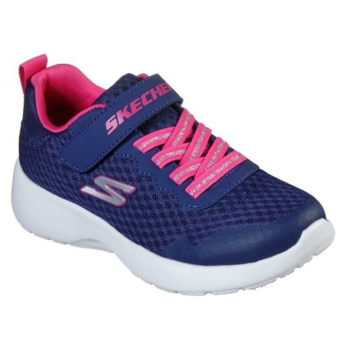 Skechers kislány cipő kék-pink memórihabos