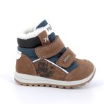 Primigi vízálló téli fiú bakancs prémes barna-kék