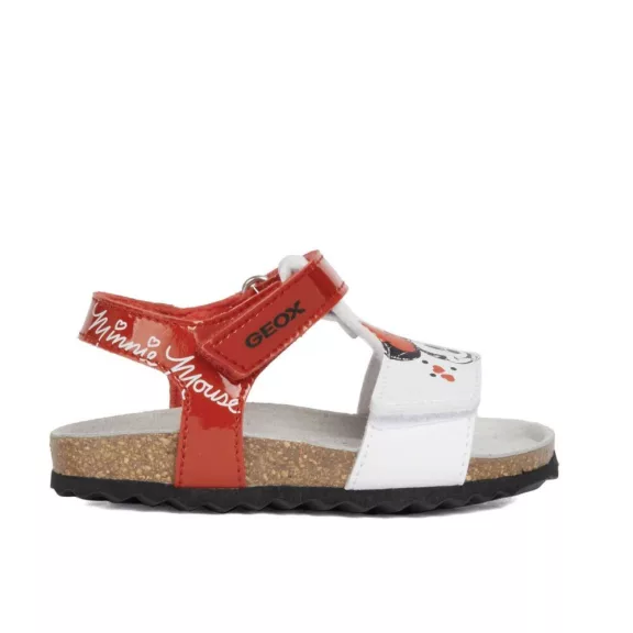 Geox Minnie egér szandál fehér-piros Geox Minnie egér szandál fehér-piros