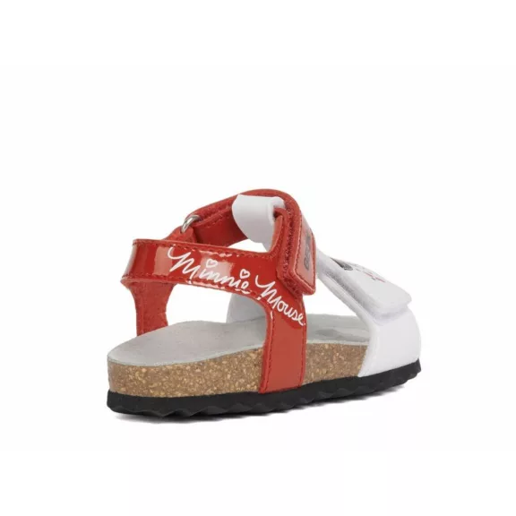 Geox Minnie egér szandál fehér-piros Geox Minnie egér szandál fehér-piros
