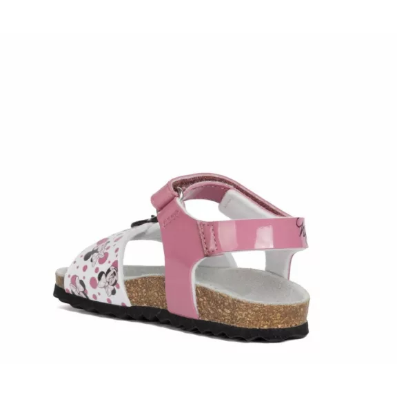 Geox Disney Minnie egér szandál fehér-rózsaszín Geox Disney Minnie egér szandál fehér-rózsaszín